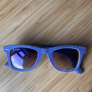 Ray-Ban Purple Denim Wayfarer